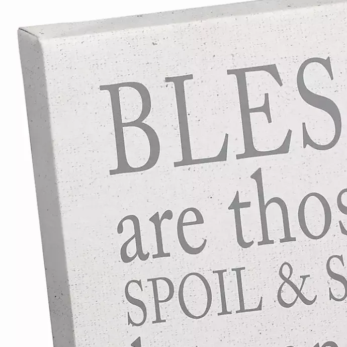 Kirklands Home Personalized Those Grandparents Canvas Wall Plaque