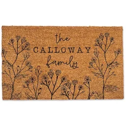 Hot Kirklands Home Personalized Wildflower Doormat