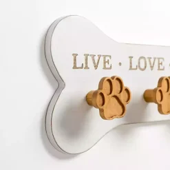 Clearance Kirklands Home Pet Paw Print Wooden Wall Hooks
