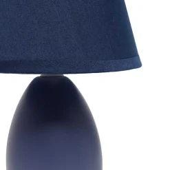 Hot Kirklands Home Petite Oblong Table Lamps, Set of 2 Blue