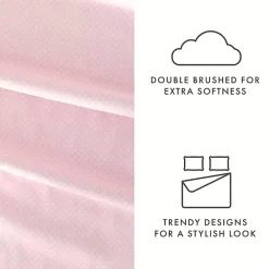 Sale Kirklands Home Tiny Hearts 3-pc. Twin Sheet Set Pink