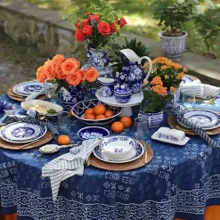 Best Kirklands Home Pip Vintage Blue Floral 2-pc. Sugar & Creamer Set