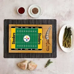 Kirklands Home Pittsburgh Steelers Cutting Board & Knife Set