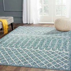 New Kirklands Home Placid Portico Sun Shower Outdoor Area Rug, 7x9