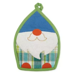 Best Kirklands Home Plaid Garden Gnome 3-pc. Towel and Pot Holder Set