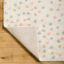 Hot Kirklands Home Plush Multicolor Dotted Area Rug, 5x7