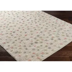 Hot Kirklands Home Plush Multicolor Dotted Area Rug, 5x7