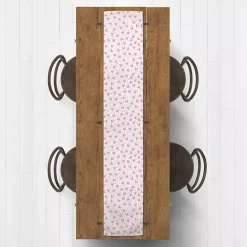Kirklands Home Polka Dot Hearts Table Runner, 90 in.