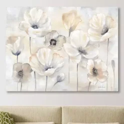 Outlet Kirklands Home Poppy Garden Landscape Giclee Canvas Art Print