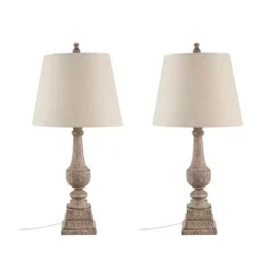 Outlet Kirklands Home Provencal Martha Stewart Table Lamps, Set of 2 Tan