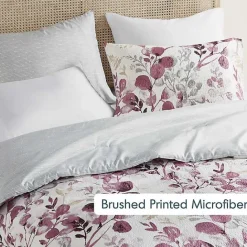 Hot Kirklands Home Purple Botanical 3-pc. King Comforter Set
