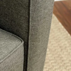 Kirklands Home Quartz Johnston Upholstered Accent Chair Gray