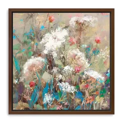 Best Kirklands Home Queen Ann's Garden Framed Canvas Art Print