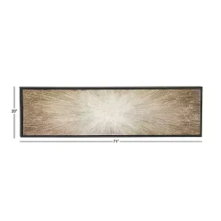 Hot Kirklands Home Radial Sunburst Framed Canvas Art Print