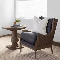 Clearance Kirklands Home Reclaimed Pine Caroline Accent Table Brown