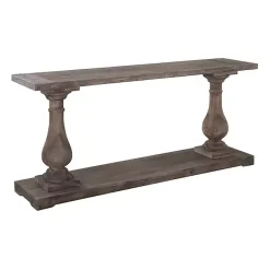 Sale Kirklands Home Reclaimed Pine Caroline Console Table Brown