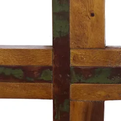 Clearance Kirklands Home Reclaimed Wood Cross Wall Plaque Brown