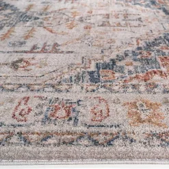 Best Kirklands Home Red & Blue Vintage Medallion Area Rug, 5x7