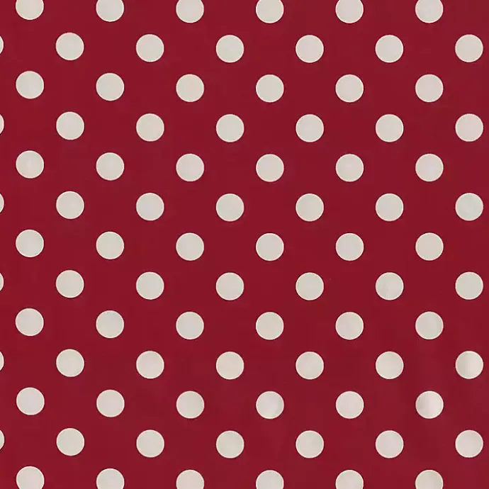 Hot Kirklands Home Red & White Polka Dot Outdoor Chaise Cushion