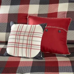 Clearance Kirklands Home Red Buffalo Check King 7-pc. Comforter Set