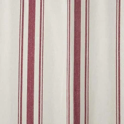 Discount Kirklands Home Red Farmhouse Stripe Curtain Panels, Set of 2