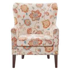 Online Kirklands Home Red Floral Colette Accent Chair