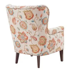 Online Kirklands Home Red Floral Colette Accent Chair