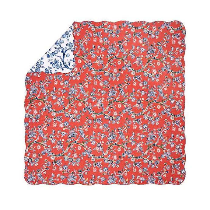 Outlet Kirklands Home Floral Dreams 3-pc. King Quilt Set Red