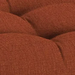 Kirklands Home French Edge Outdoor Wicker Settee Cushion Red