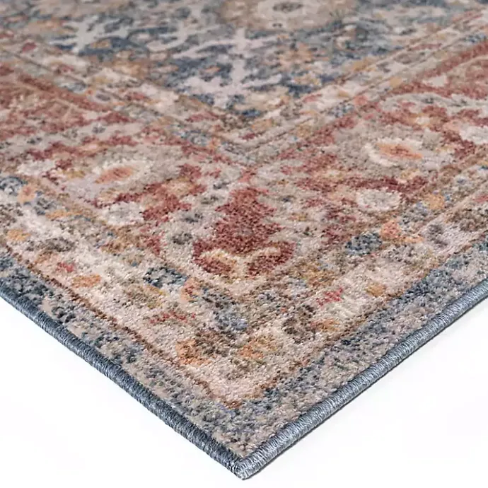 New Kirklands Home Red Persian Bordered Traditional Area Rug, 8x10