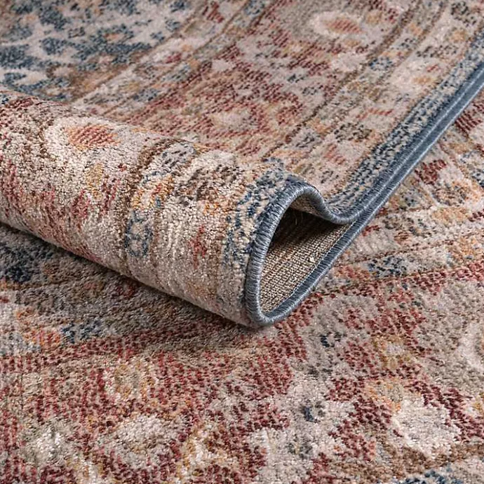 New Kirklands Home Red Persian Bordered Traditional Area Rug, 8x10