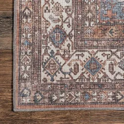 Clearance Kirklands Home Persian Medallion Washable Area Rug, 3x5 Red