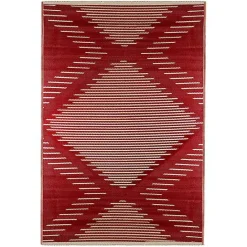 Outlet Kirklands Home Red Primitive Arrow Outdoor Area Rug, 4x6