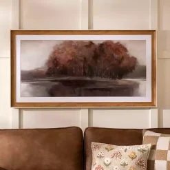 Discount Kirklands Home Red Tree Landscape Framed Art Print