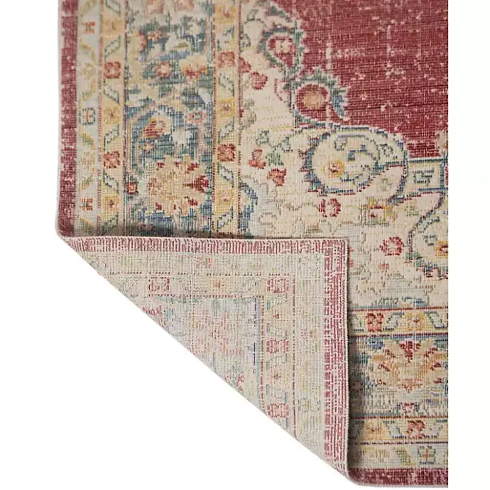 Outlet Kirklands Home Vintage Medallion Area Rug, 2x3 Red