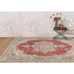 Online Kirklands Home Vintage Medallion Area Rug, 7x10 Red