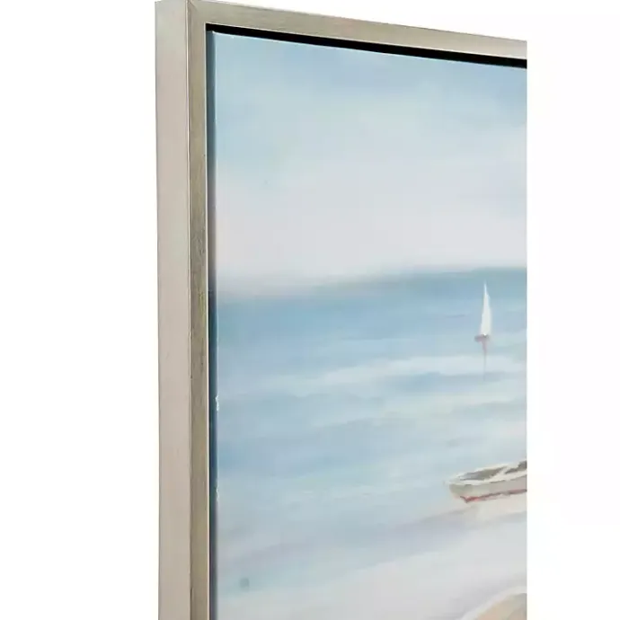 Online Kirklands Home Resting Rowboat Framed Canvas Art Print
