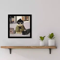 Clearance Kirklands Home Retail Therapy Cat Framed Art Print