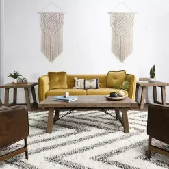 Outlet Kirklands Home Roane Gray Reclaimed Pine Coffee Table