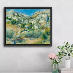 Sale Kirklands Home Rocky Crags at L'Estaque Canvas Art Print, 18x22