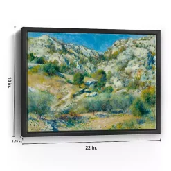 Sale Kirklands Home Rocky Crags at L'Estaque Canvas Art Print, 18x22