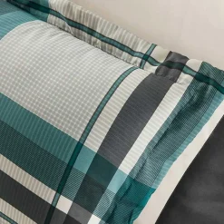 Sale Kirklands Home Roger Plaid 9-pc. Queen Comforter Set