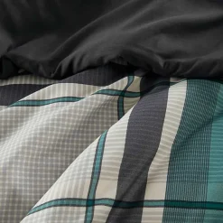 Sale Kirklands Home Roger Plaid 9-pc. Queen Comforter Set