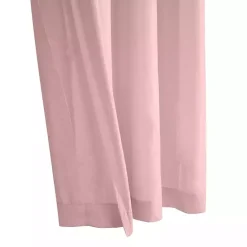 Clearance Kirklands Home Rose Crinkle Harmony Curtain Panel, 63 in. Pink