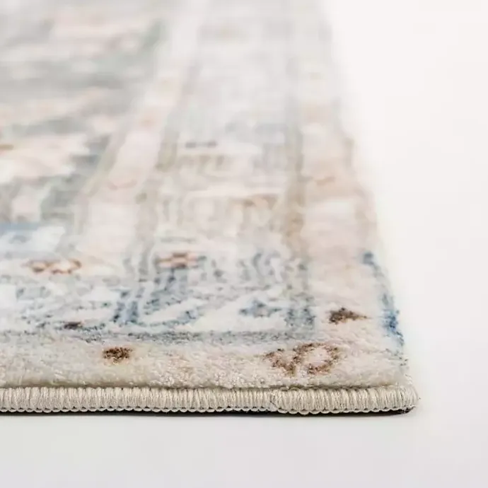 Discount Kirklands Home Rosette Denim Runner