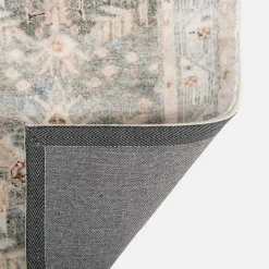 Discount Kirklands Home Rosette Denim Runner