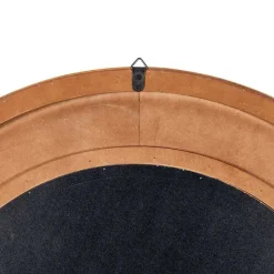 Online Kirklands Home Round Elyas Natural Rattan Wall Mirror