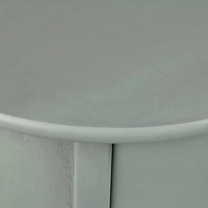 Clearance Kirklands Home Round Beckly Accent Table Gray