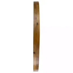 Best Kirklands Home Round Natural Light Wood Wall Mirror