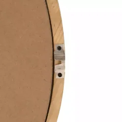 Best Kirklands Home Round Natural Light Wood Wall Mirror